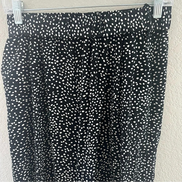 & other stories high waisted culotte pants in all over print - Picture 7 of 14